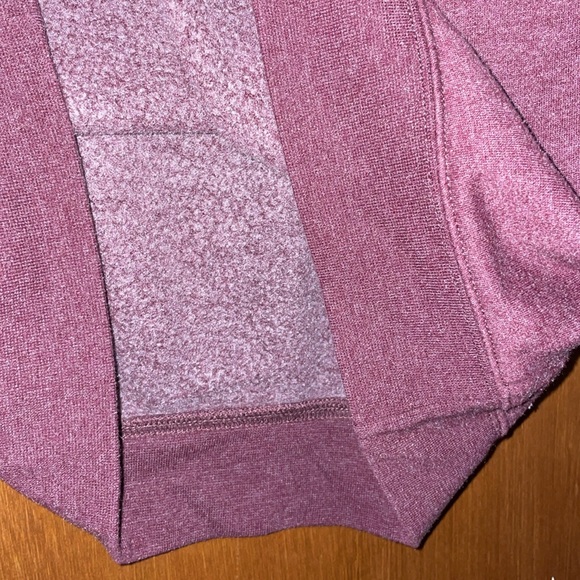 •CROFT & BARROW•EXTRA SOFT PLUM CREWNECK FLEECE LINE SWEATSHIRT SIZE SMALL EUC - Picture 9 of 9